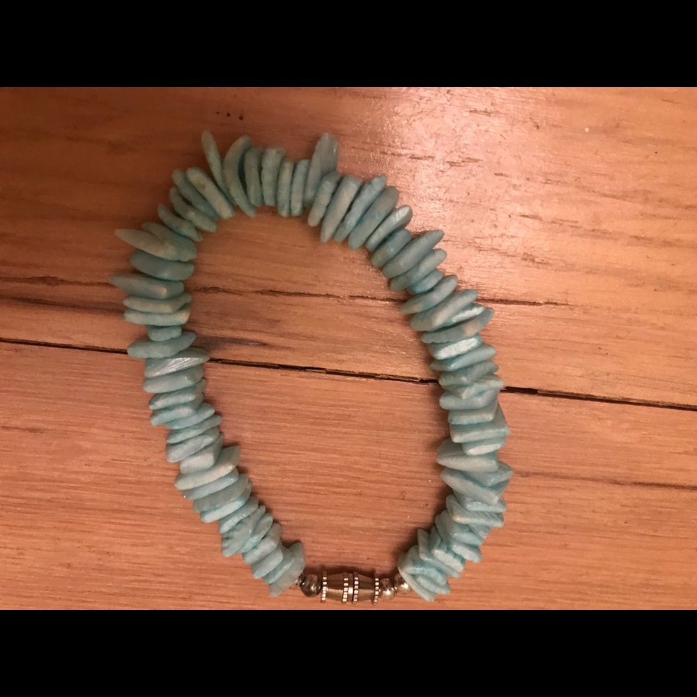 Blue Shell Bracelet